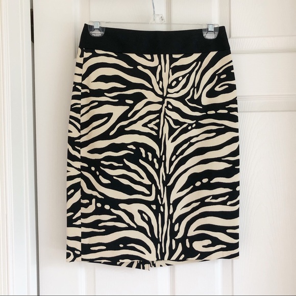 The Limited Zebra Print Pencil Skirt - Picture 1 of 7